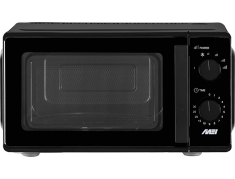 Microondas MEI MW 2028 (20 L - Sem Grill - Negro)