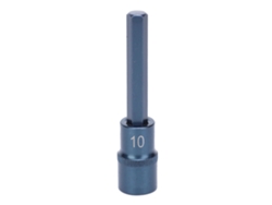Juego De Punzones Hexagonales Antideslizantes De 10 Mm Con 100 Piezas De Acero S2 Para Destornillador Extensible