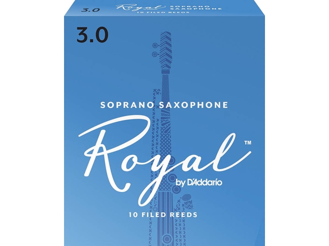 Plectro para Saxofón D'ADDARIO Royal Soprano (10 unidades)
