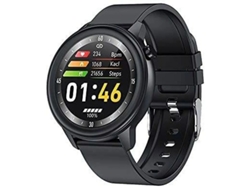 Reloj inteligente F81 para mujer con resistencia al agua IP68 y monitor de temperatura para teléfonos Android e iOS (negro) Bestvite