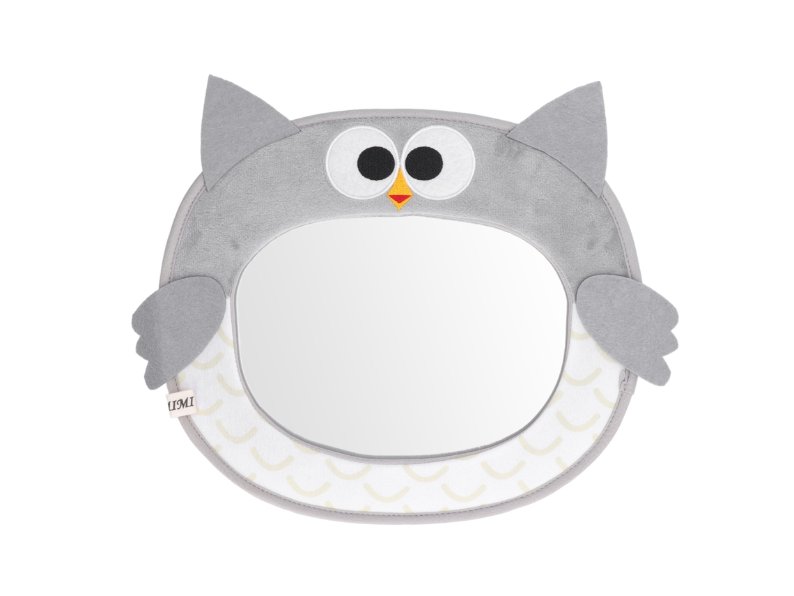 Espejo Retrovisor Para Bebé, Diseño 3d Animado, Acrílico, Amplio Campo De Visión, Seguro Para Los Asientos Traseros.