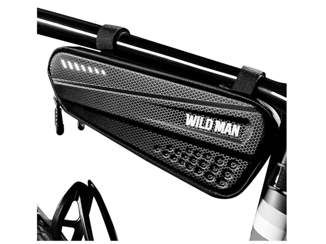 Bolsa para bicicleta, accesorios para bicicleta, regalos de ciclismo para hombre Yizhood (negro)
