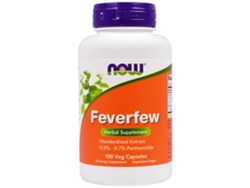 NOW FOODS Feverfew 400mg, 100 Cápsulas