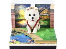 Bloc De Notas 3d - 3.35x3.35x2.68 Pulgadas Calendario 2026 Escultura Figura De Perro Para Decoración De