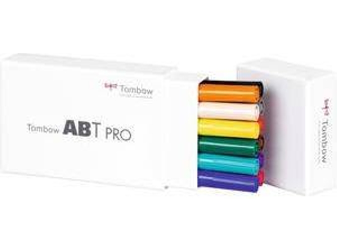 Marcador TOMBOW ABT PRO Colores Básicas (12 unid.)