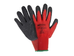 Guantes latex / nylon gripflex talla  8 (par)