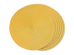 Juego De Cocina Amarillo Hecho A Mano De 6 Piezas