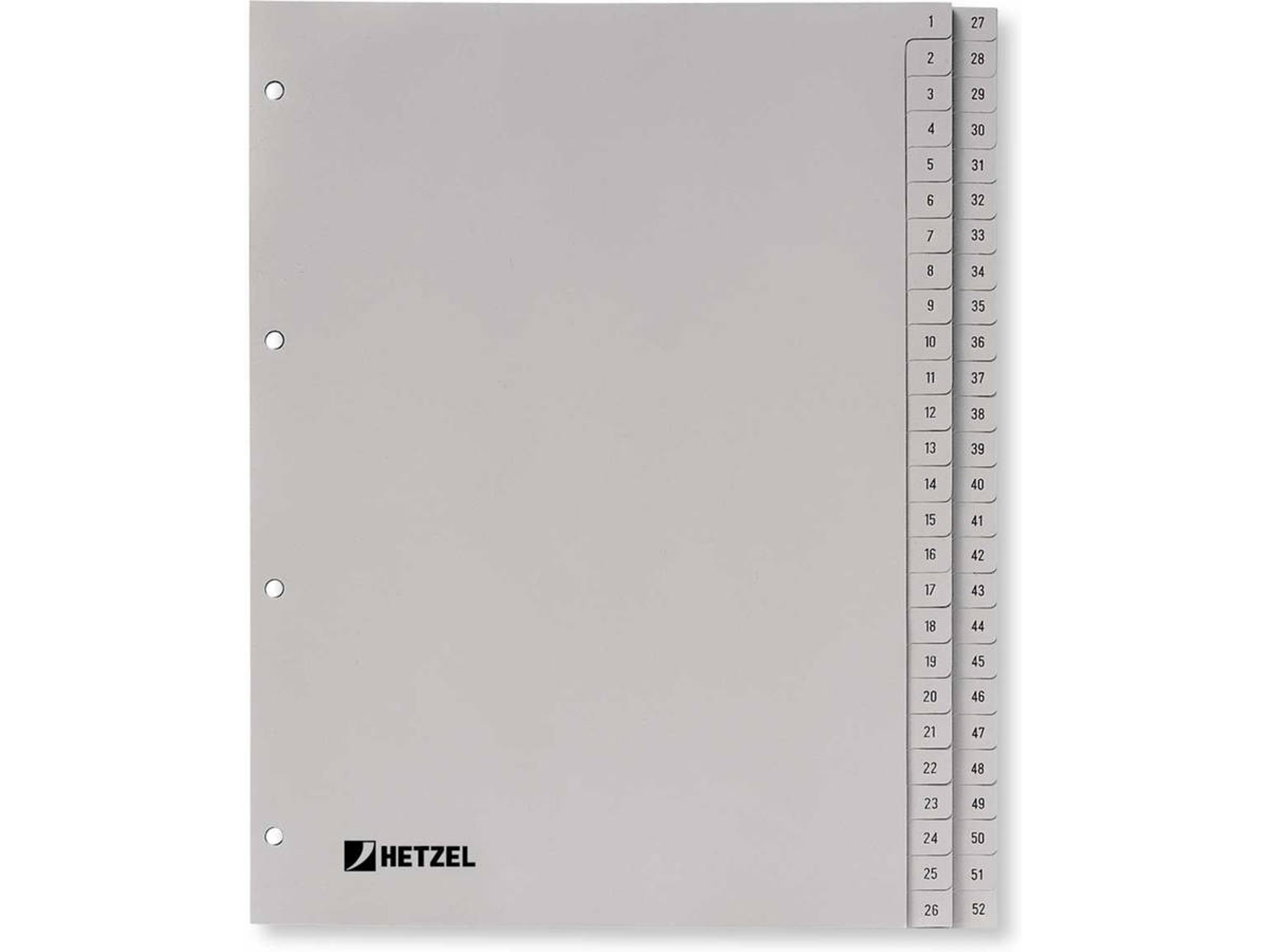 Separador REXEL 721308 Gris (A4 - Polipropileno)