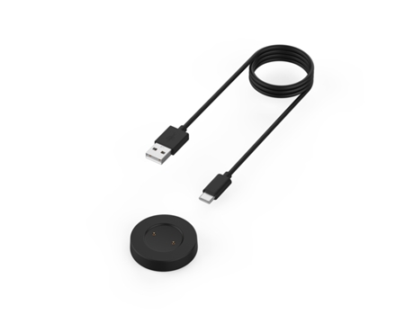 Cable de carga para reloj inteligente Honor Watch GS 3i, longitud: 1 m (negro)