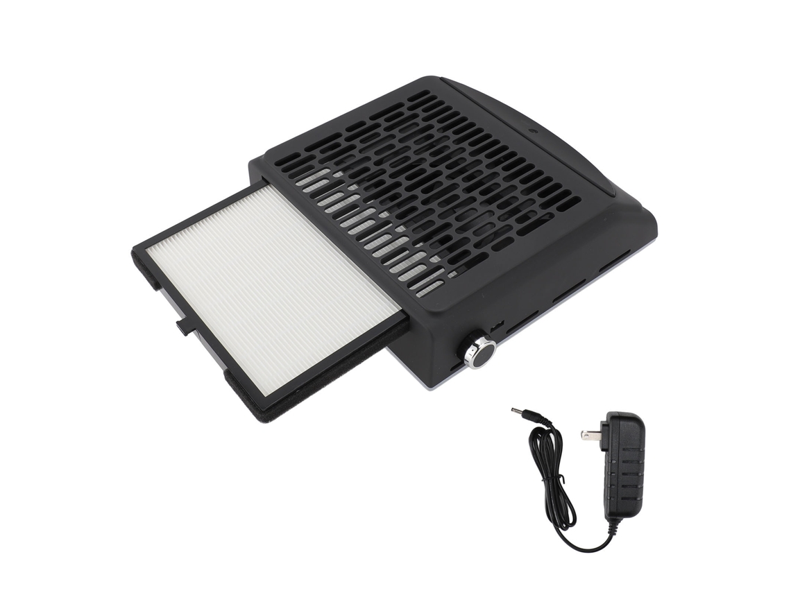 Omni-aspiradora De Polvo Para Uñas Con Aspiración Fuerte 100w Potencia Alta Filtro Desmontable Fácil De Limpiar Máquina Us Plug