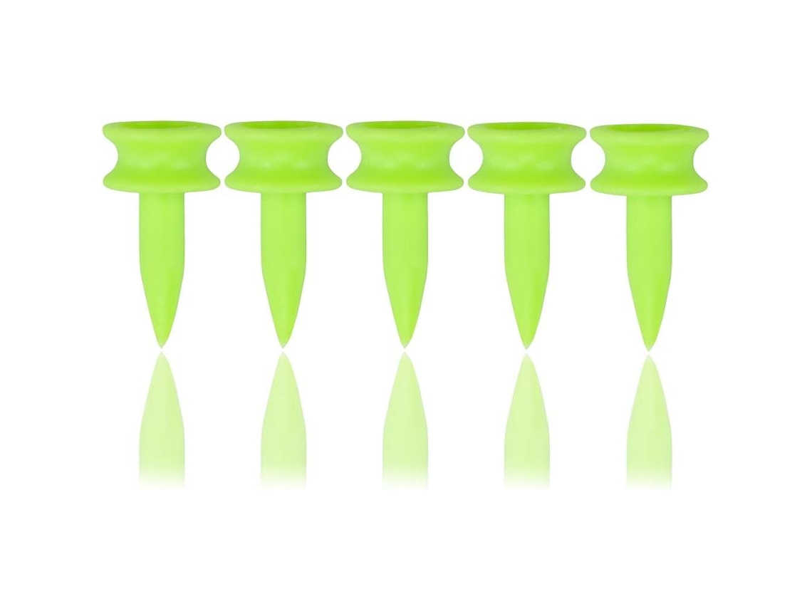 Paquete de 100 bolos de golf de plástico, 25 mm, pequeños, 2,54 cm. Mdug (1 pulgada)