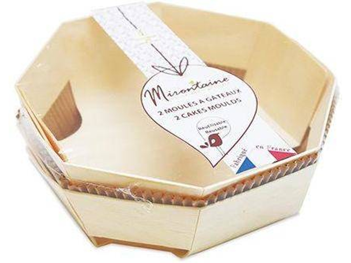 Molde SCRAPCOOKING PARTY (18 cm - Madera - 2 Un)