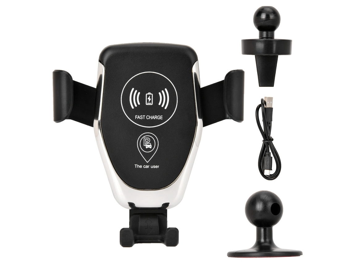 Soporte para coche de carga inalámbrica rápida EOOCOO de 10 W