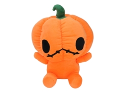 Adorable Muñeco De Peluche Suave Y Elástico Con Forma De Calabaza Para Halloween, Decoración De Juguetes, Regalo, 30 Cm, Naranja.