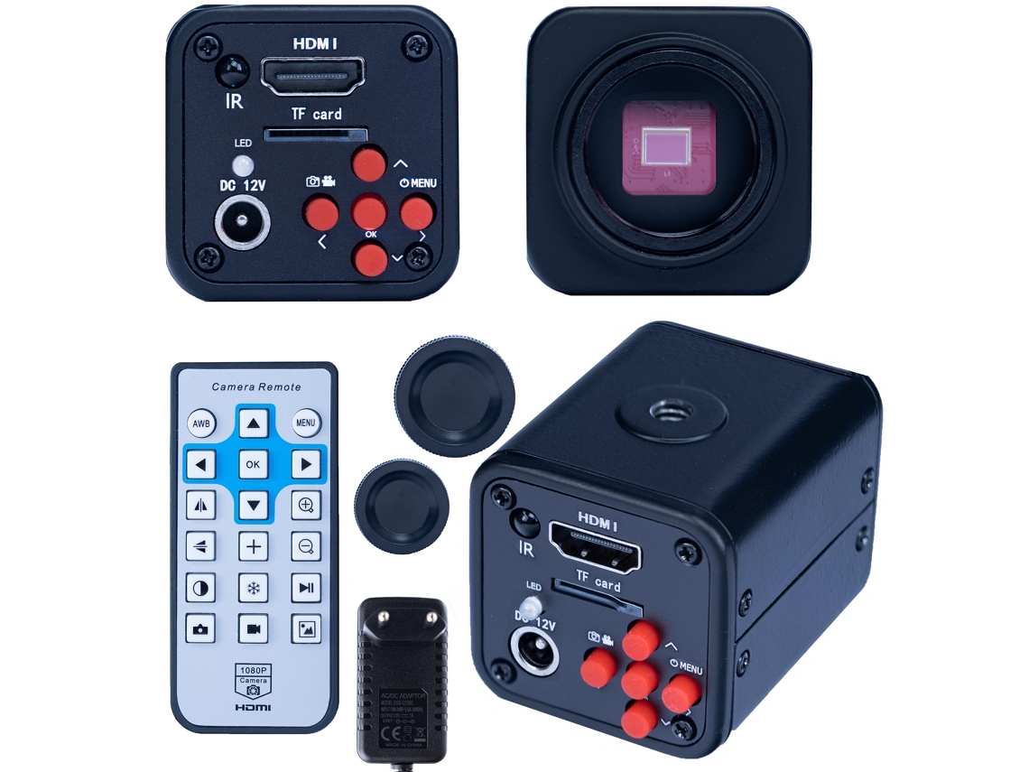 Cámara microscópica Norma Black Pro Kmnbp-hdmi – Full HD 1080p | Conexión HDMI | Observación precisa