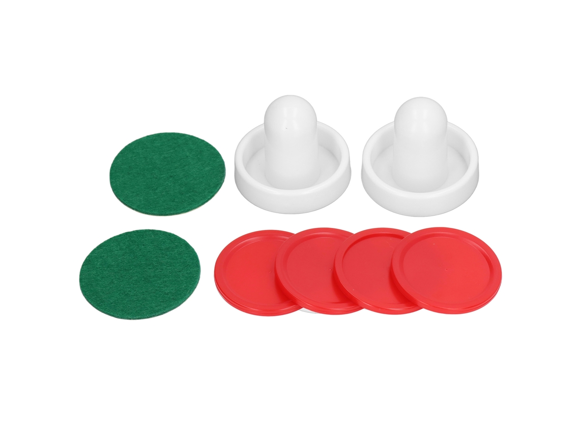 8pcs Acessórios De Air Hockeys 60mm Com Discos E Pastilhas De Alta Resistência
