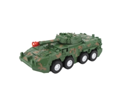 Ats-juguete De Tanque Transformador Con Luz Sonido Rotación Botón De Deformación Camuflaje Para Niños