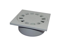 Sumidero sifonico pvc 200 gris