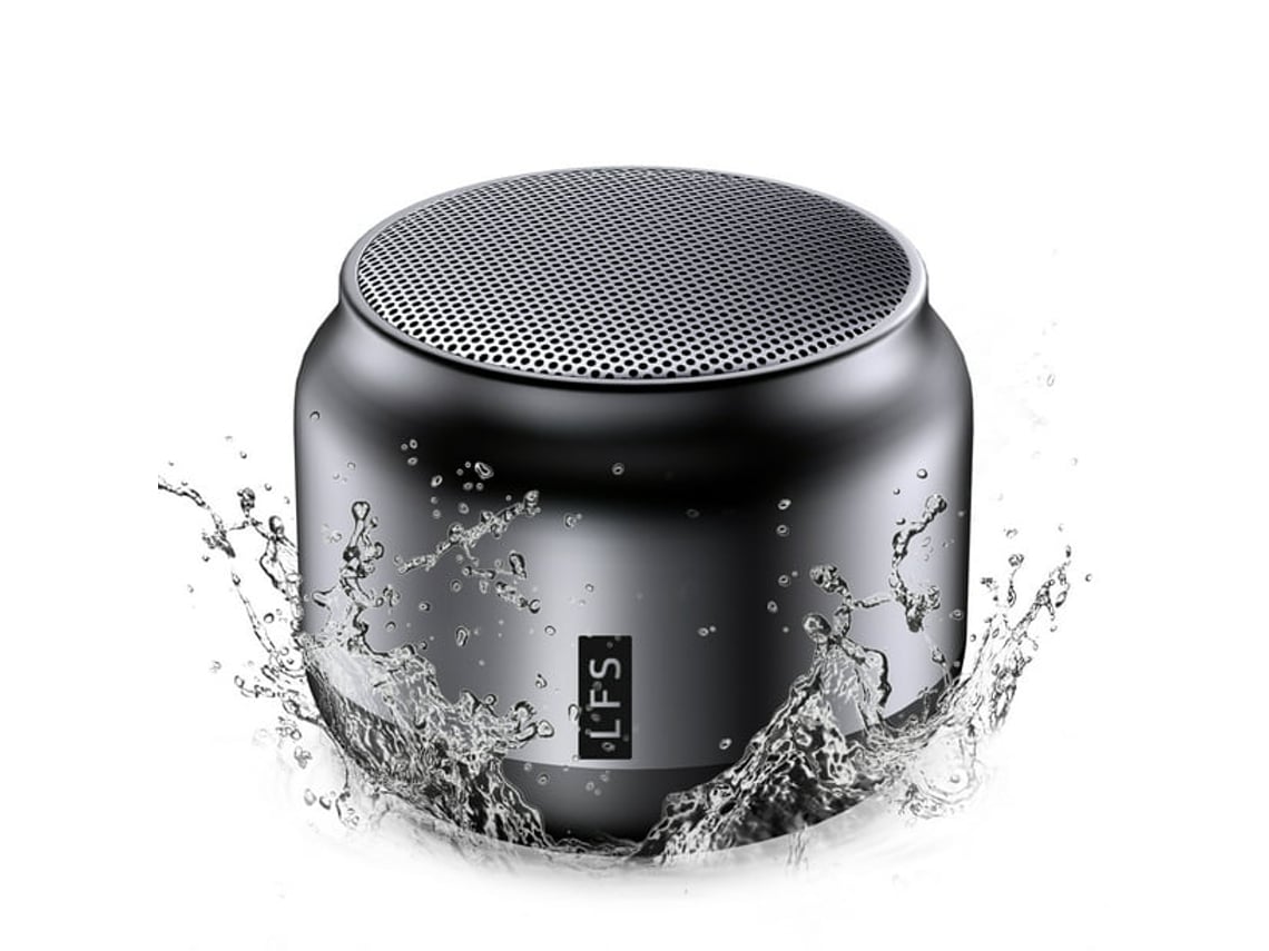 grado noche Interpretar Pequeño altavoz Bluetooth Samuriiron altavoz inalámbrico portátil  impermeable ducha altavoz, micrófono incorporado