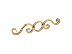 Barandilla De Escalera De Acero Inoxidable 304 De 390 Mm X 80 21 Tono Dorado