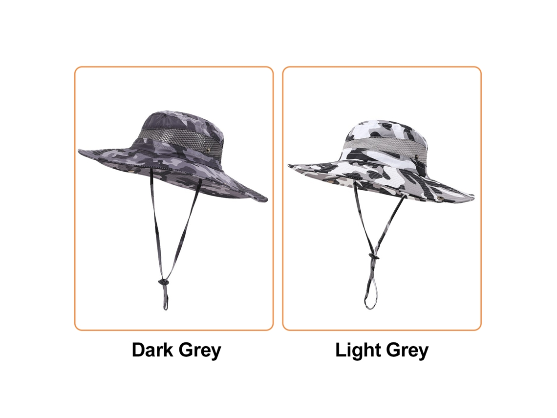 Chapéu De Sol Upf50+ Quick Dry Para Homens E Mulheres Caminhada Pesca Jardim Praia Safari