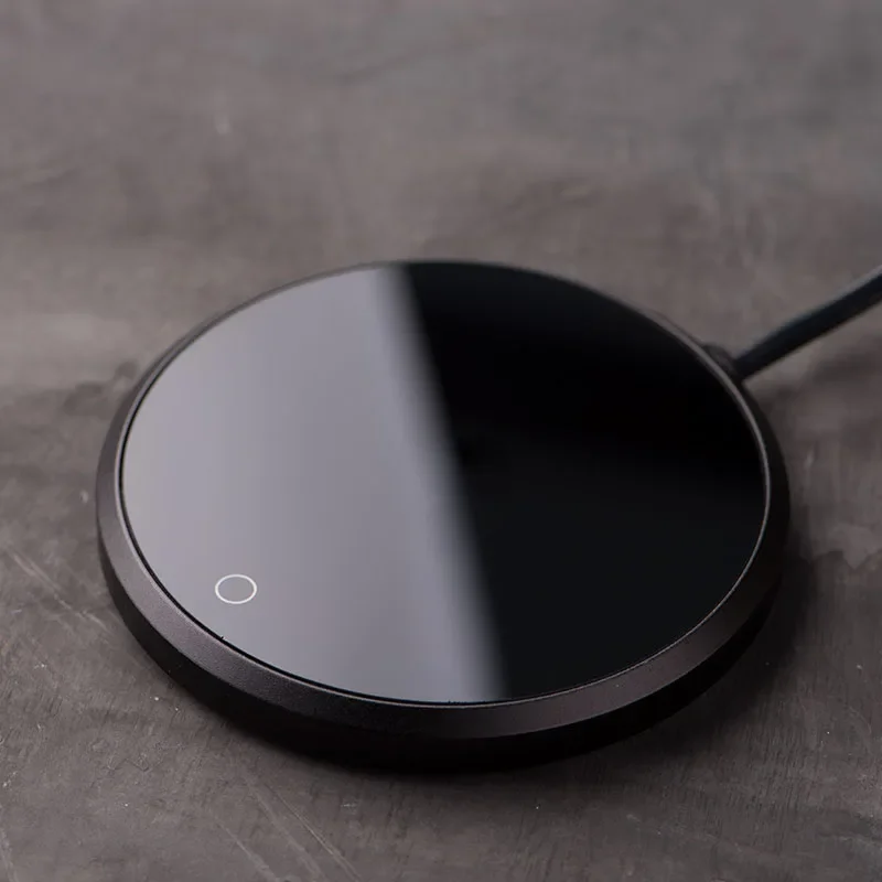 (preto, Sem Copo) Aquecedor Elétrico De Xícaras De Café Com Placa De Aquecimento, Desligamento Automático Após 8 Horas.