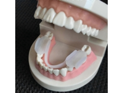 2 protectores bucales para bruxismo, férula para dormir, aparato dental de ajuste, entrenador de alineación, ayuda para dormir, protector dental, herramientas_fc31