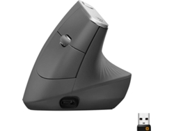 Ratón LOGITECH MX Vertical (Inalámbrico - Pro - 4000 dpi - Gris)