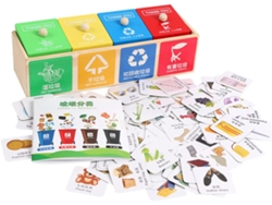 Papelera De Juguete De Madera Para Niños Y Niñas, Decoración Del Hogar
