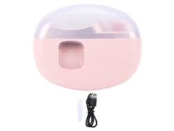Lima De Uñas Eléctrica Multifuncional Con Velocidad Ajustable Y Diseño Antisalpicaduras - Rosa