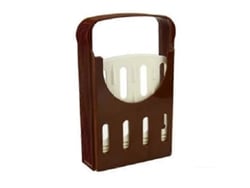 Cortador De Pan Ajustable Con 4 Espesores Para Pan Casero, Bagel Y Sándwiches, Fácil De Limpiar Y Almacenar