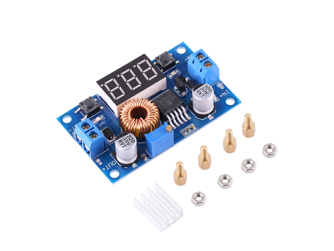 Módulo Convertidor Reductor Dc-dc, Regulador De Voltaje Reductor De 5 A, Ajustable De 4,0 V-38 V A 1,25 V-36 V