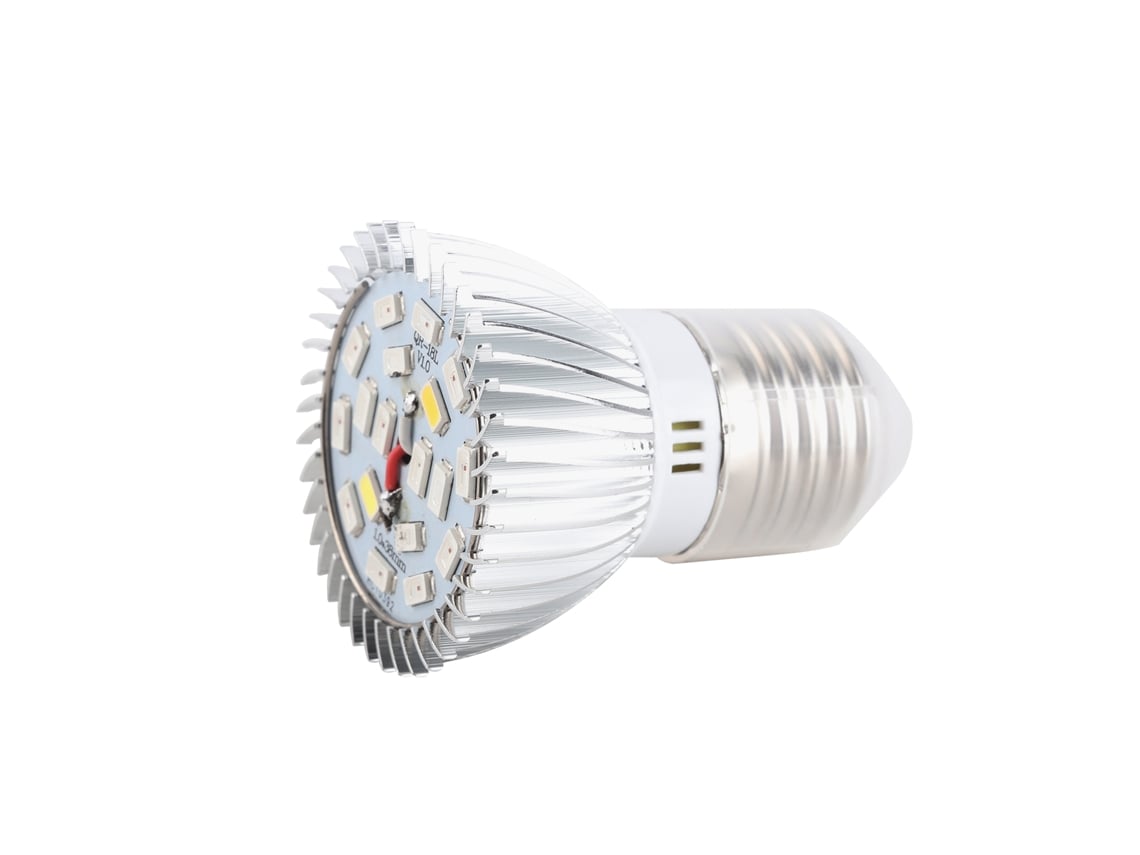 2026-bombilla De Luz De Crecimiento Para Plantas E27 Espectro Completo 18 Leds Para Macetas De Suculentas
