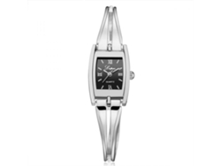 Relógio De Pulso Feminino Gaiety De Couro Pu Analógico Quartz Branco