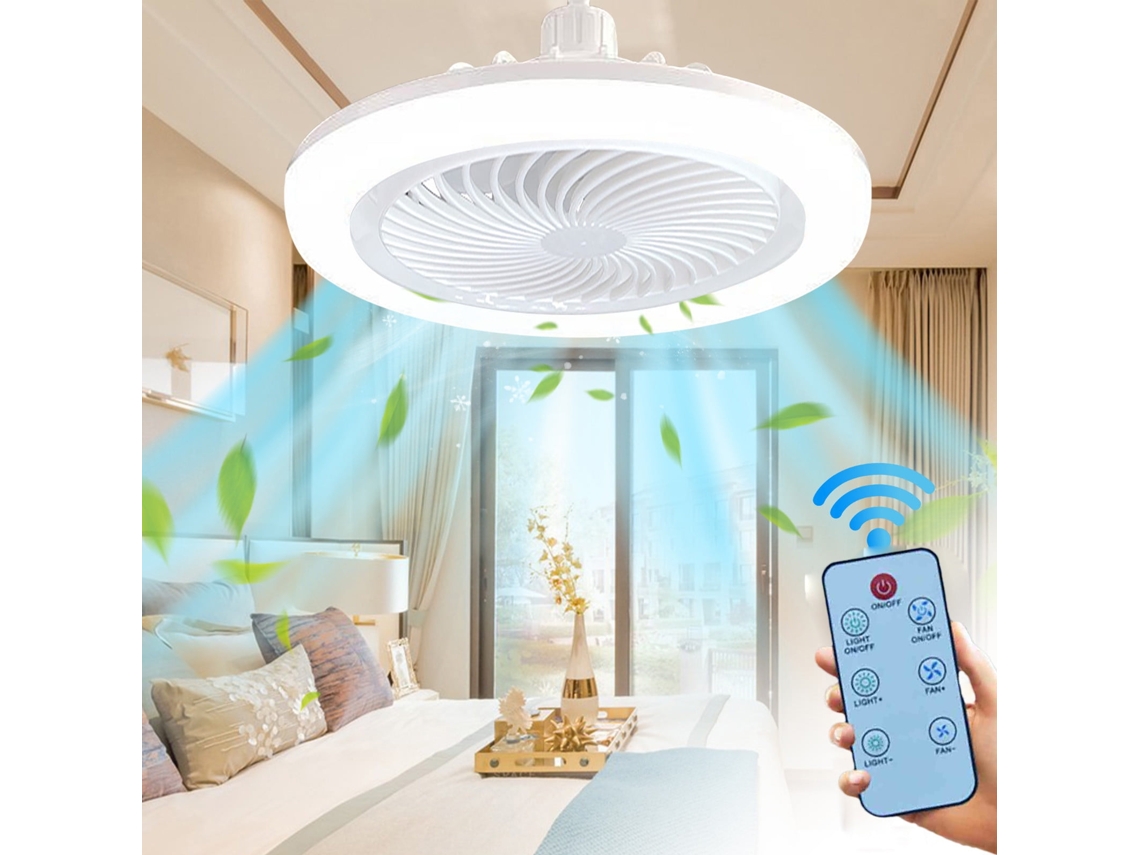 Ventilador De Techo Con Luz Y Control Remoto