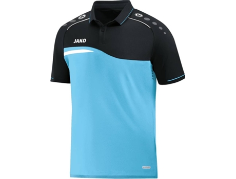 Polo para Hombre JAKO Competition 2.0 Azul, Negro para Multideportes (11-12 años)