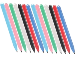 Juego de 14 lápices capacitivos para tabletas LCD. Juego de 14 lápices Gokoco para tabletas.