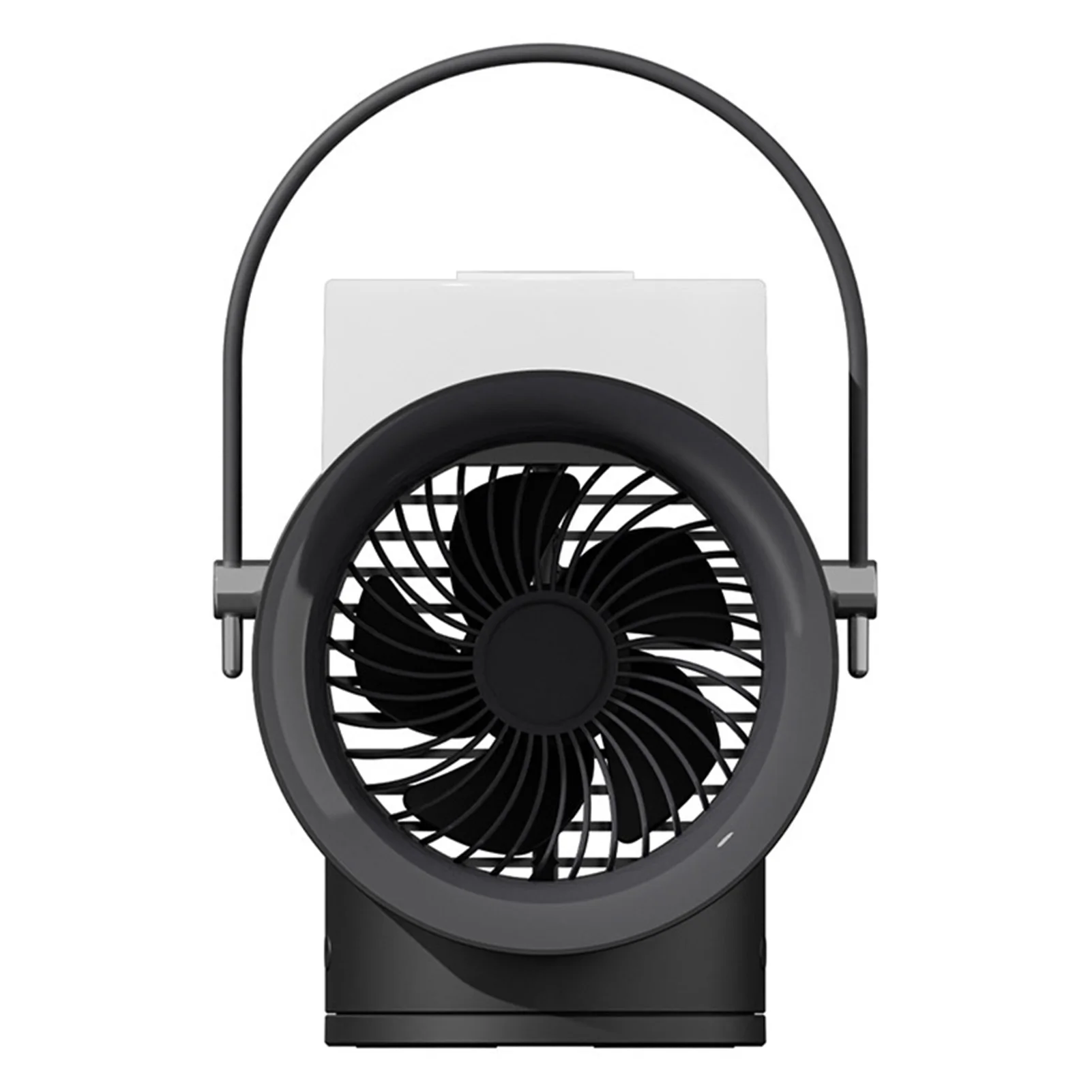 Ventilador pulverizador MDUG recargable, oscilante y de tres velocidades.