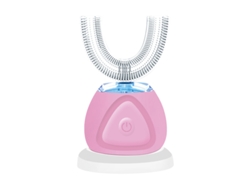 Cepillo De Dientes Eléctrico Ultrasónico, Cepillo Blanqueador De Dientes Con Temporizador Y Carga Inalámbrica De 360°, Rosa Siurn