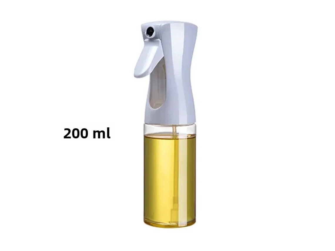 Botella de aceite para cocinar y asar MDUG, plástico blanco ecológico, 200 ml