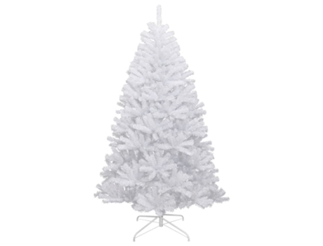 Árbol De Navidad Artificial Con Bisagras Y Nieve Flocada 120 cm VIDAXL