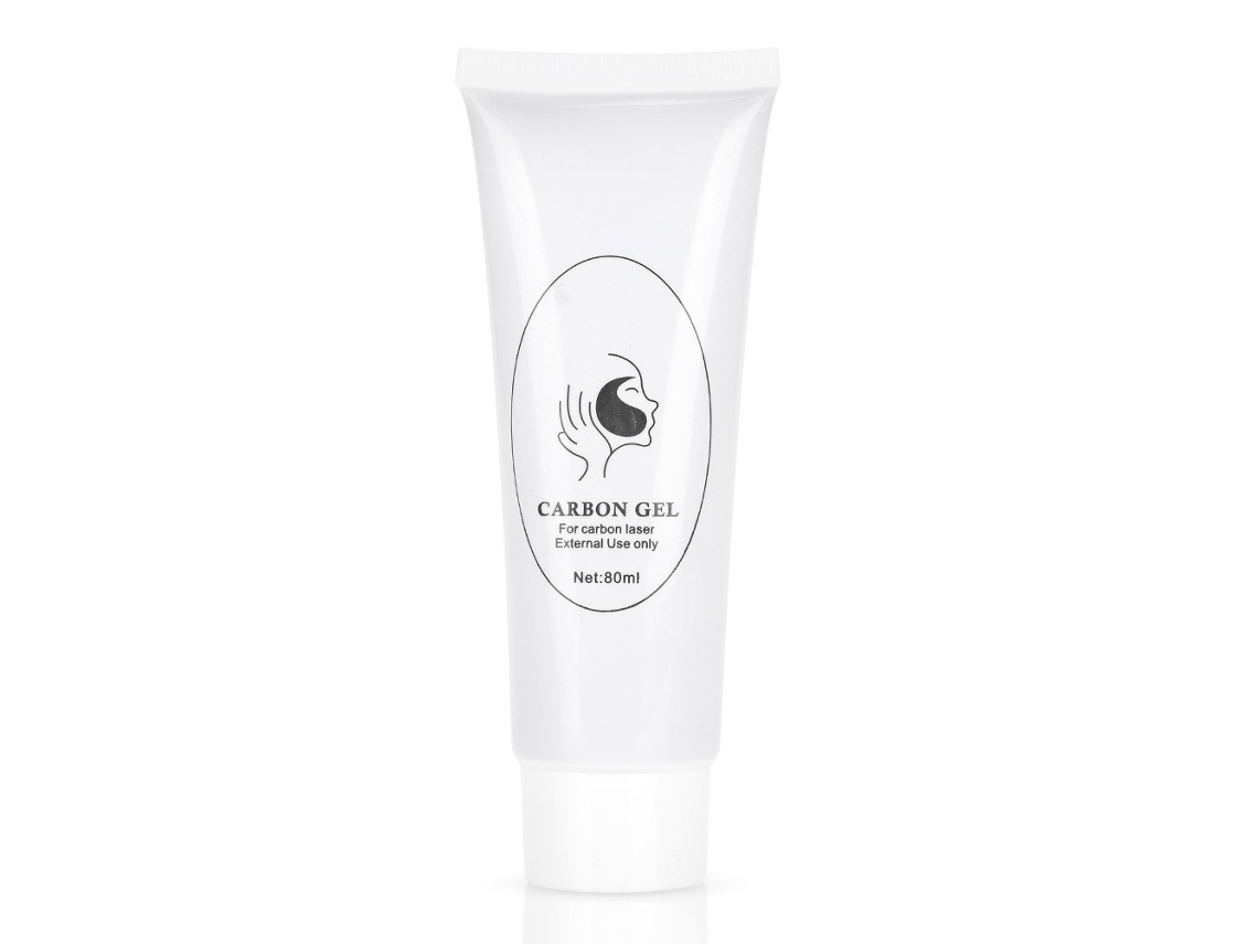 Gel crema rejuvenecedor carbonatado para limpieza profunda de la piel