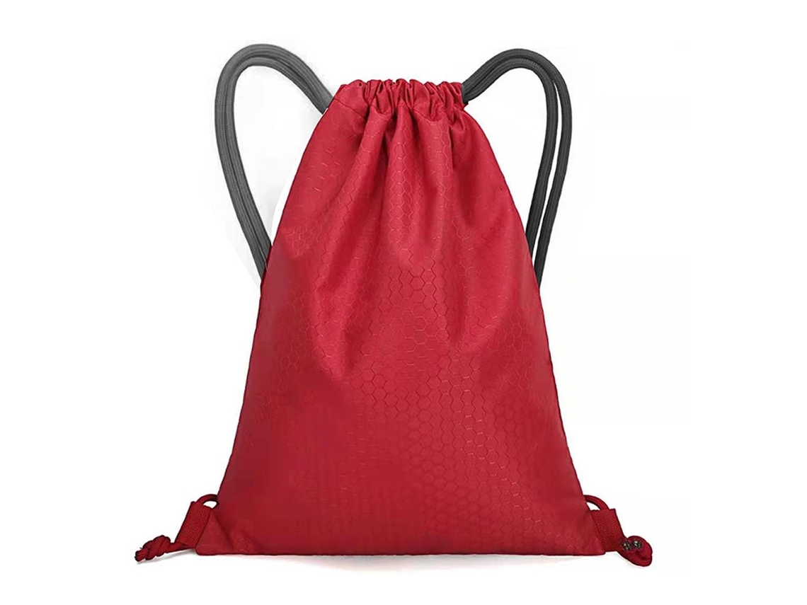 Mochila Con Cordón, Bolsa De Gimnasio, Bolsa Con Cordón, Bolsa Roja Con Cordón*