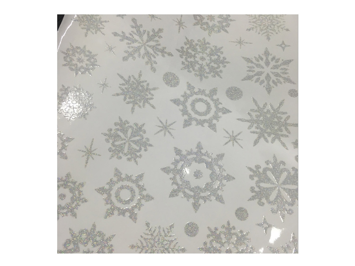 2026-calcomanía Decorativa Autoadhesiva Removible De Copo De Nieve Para Decoración De Hogar Y Oficina (plateado)