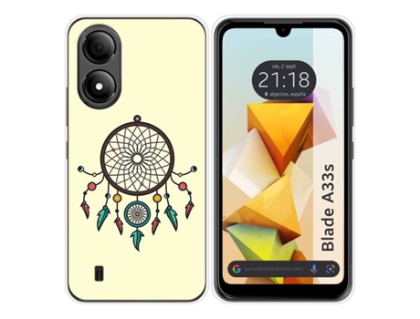Funda Silicona para Zte Blade A33s diseño Atrapasueños Dibujos