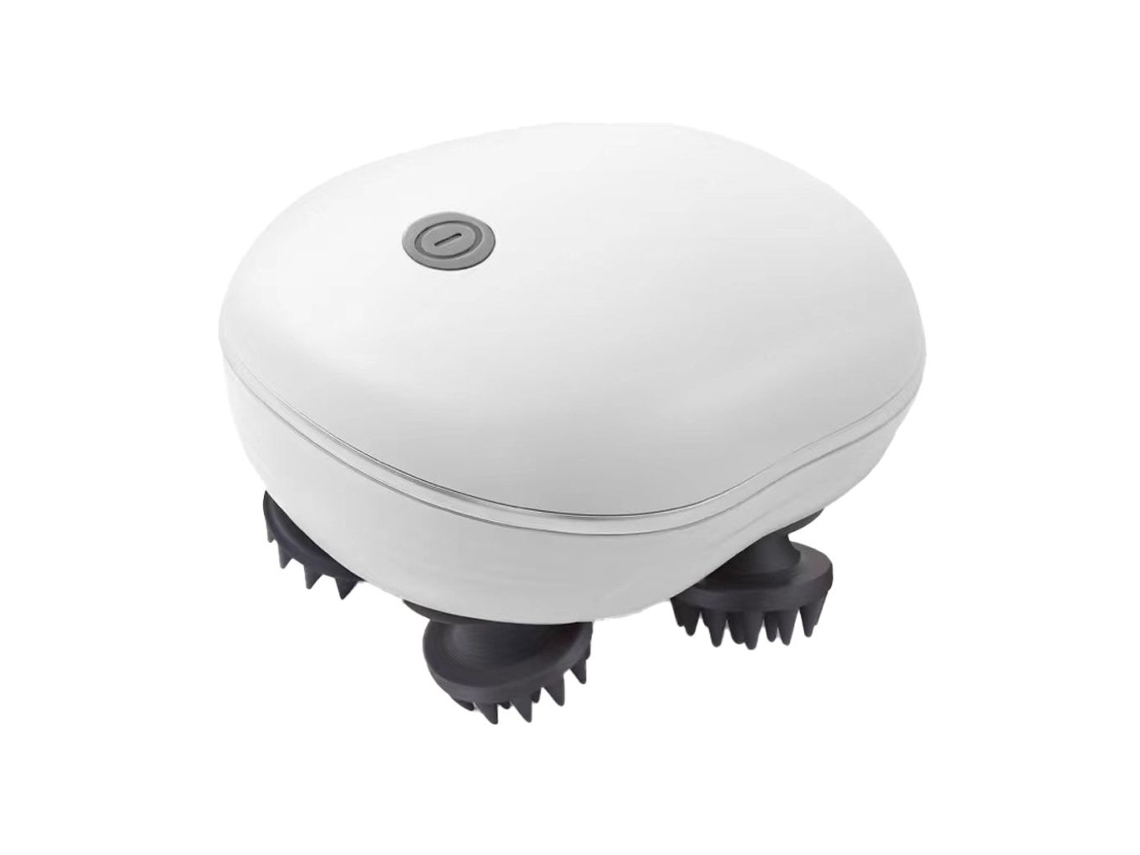 Masajeador de mano recargable para mascotas, con modos de velocidad ajustables y masajeador eléctrico para el cuero cabelludo.