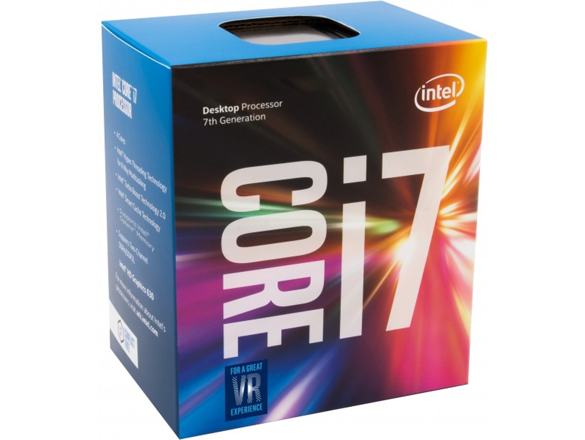 Procesador INTEL Core i7-7700 (Socket LGA1151 - Quad-Core - 3.6