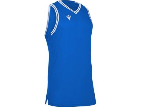 Camiseta de Hombre para Fitness MACRON Sin Mangas Freon Azul (M)