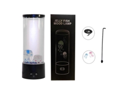 Lámpara de lava LED USB con forma de medusa, ideal como regalo de Navidad para niños. Incluye luz nocturna, control remoto y lámpara de acuario con forma de medusa.