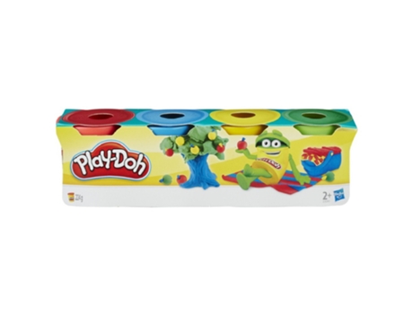 Plastilina PLAY-DOH Mini pack de 4 botes (Edad Mínima: 2 años)